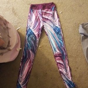 Gymshark printed earth legging size medium